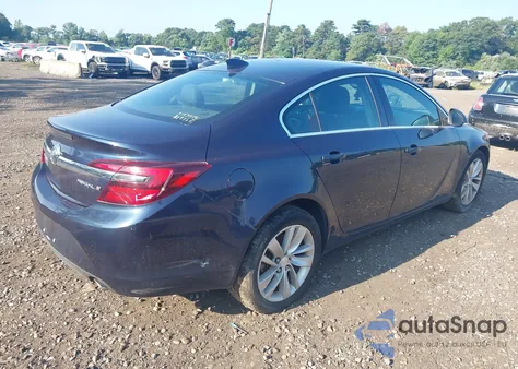 2016 Buick Regal Turbo from USA, damaged, VIN 2G4GK5EX8G9186474